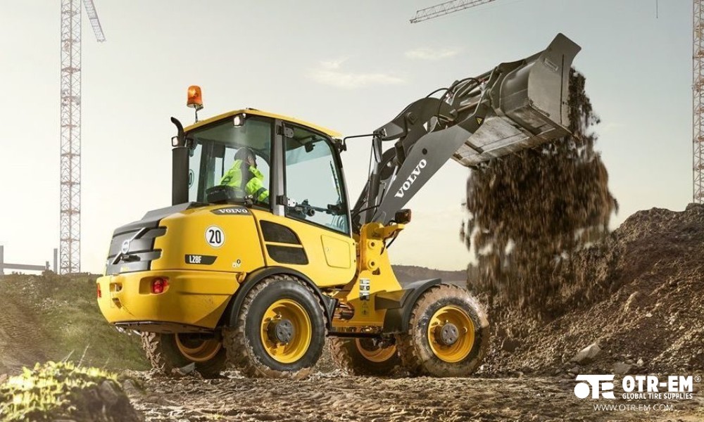 Volvo CE aan het werk